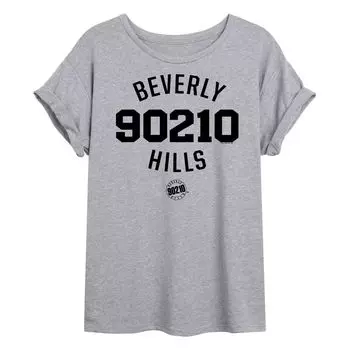 Футболка большого размера с графическим рисунком Beverly Hills 90210 для юниоров Varsity Licensed Character