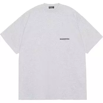 Футболка большого размера Strike 1917 Balenciaga, серый