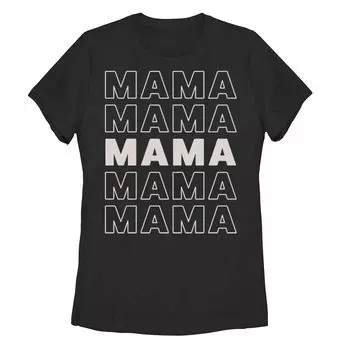 Футболка Bold Stack для юниоров "Mama"
