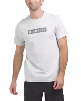 Футболка Bootcamp из смесового хлопка Hurley, светло-серый