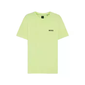Футболка BOSS Check Toc 10267204 01, зеленый