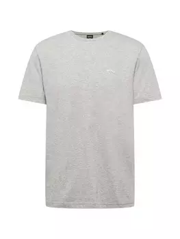 Футболка BOSS Green, пестрый серый