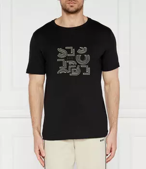 Футболка BOSS GREEN Regular Fit, черный