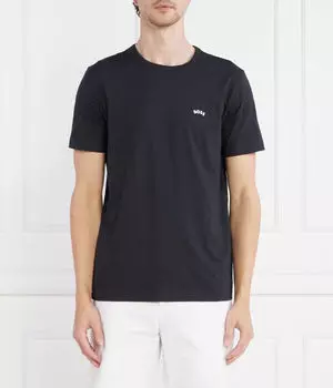 Футболка Boss Green с логотипом, черный