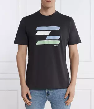 Футболка BOSS GREEN Tee 3 Regular Fit, цвет grafite