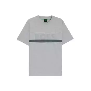 Футболка BOSS Iconic Zone 10274735 01, серый