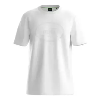 Футболка BOSS Logo Heritage 10269604 01, белый