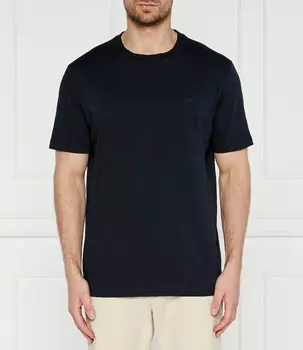 Футболка BOSS ORANGE Camo Regular Fit, темно-синий