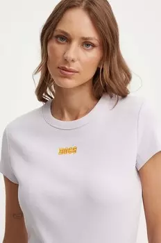 Футболка Boss Orange, фиолетовый