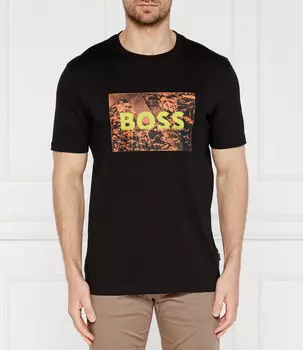 Футболка BOSS ORANGE Regular Fit, черный