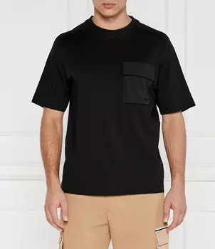 Футболка BOSS ORANGE Relaxed fit, черный