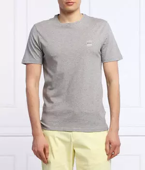 Футболка Boss Orange Relaxed Fit, серый