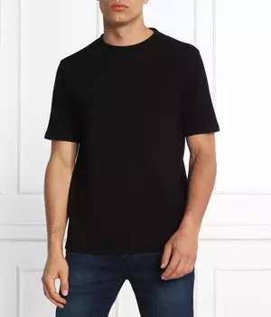 Футболка Boss Orange с круглым вырезом, черный