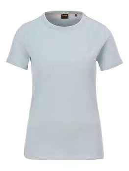 Футболка BOSS Orange, светло-синий