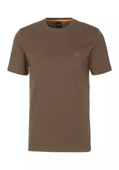 Футболка BOSS ORANGE "Tales" с вышивкой BOSS на груди, цвет Open Brown243