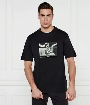 Футболка Boss Orange Te_barragan, черный