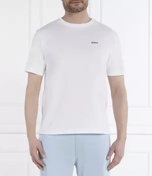 Футболка BOSS ORANGE Te_Coral Comfort fit, белый