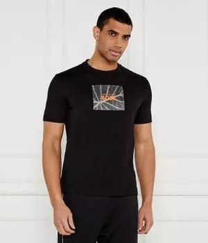 Футболка Boss Orange Te Injungle Regular Fit, черный
