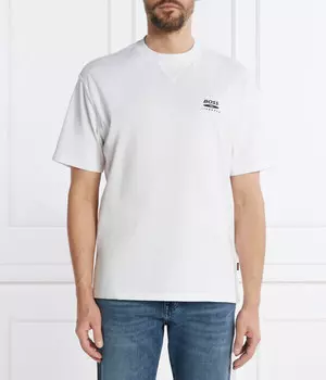 Футболка Boss Orange Teemusicy2k Regular Fit, белый