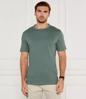 Футболка BOSS ORANGE Tegood Regular Fit, зеленый