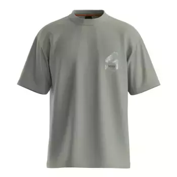 Футболка BOSS Section 10261765 01, зеленый