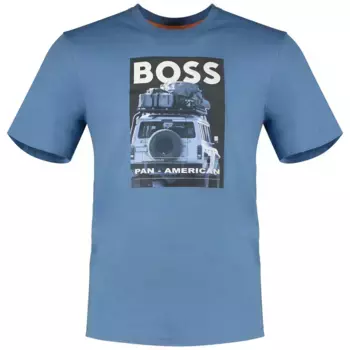 Футболка BOSS Te Mextour, синий