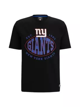 Футболка BOSS x NFL из эластичного хлопка Boss, цвет giants black