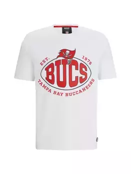 Футболка BOSS x NFL из эластичного хлопка Boss, белый