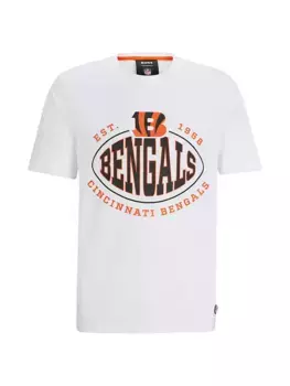 Футболка BOSS x NFL из эластичного хлопка Boss, белый