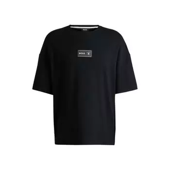 Футболка BOSS x NFL из хлопка-интерлока со специальным брендингом, цвет raiders
