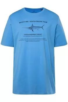 Футболка Boston Park Kurzarm, цвет himmelblau