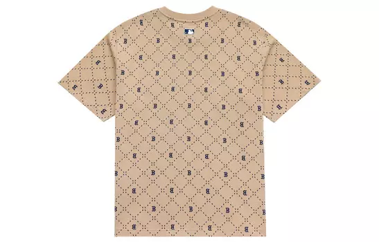 Футболка Boston Red Sox унисекс песочно-коричневая Mlb, цвет Sandy Brown