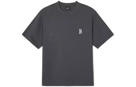 Футболка Boston Red Sox унисекс, угольно-серая Mlb, серый