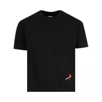 Футболка Bottega Veneta Jersey T-Shirt 'Black', черный