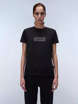 Футболка Box Logo Napapijri, черный