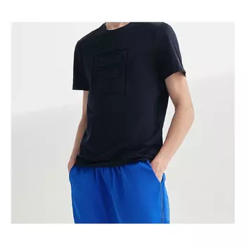 Футболка box printing short sleeve blue Fila, синий