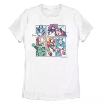 Футболка Box Up для юниоров Marvel Avengers Assemble Box Up Licensed Character