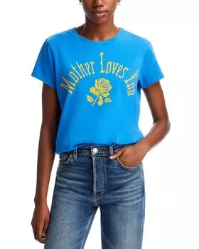 Футболка Boxy Goodie Goodie MOTHER, синий