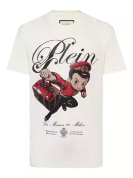 Футболка Boy Stones Philipp Plein, белый