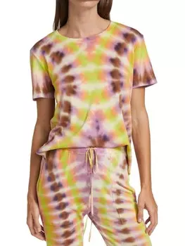 Футболка boy tie-dye Raquel Allegra Pink multicolor