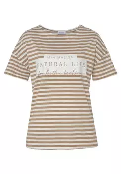 Футболка BOYSEN'S BOYSENS SHIRT, бежевый/кремовый