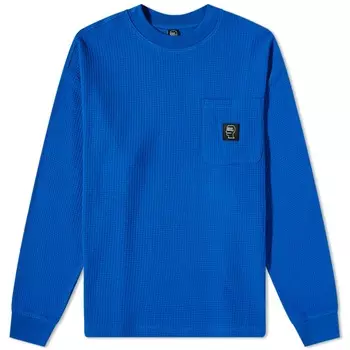 Футболка Brain Dead Long Sleeve Core Mock Neck Waffle Tee