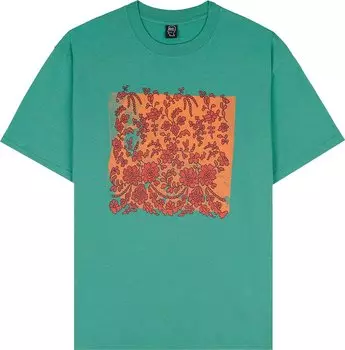 Футболка Brain Dead Monstera T-Shirt 'Green', зеленый