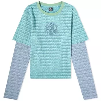 Футболка Brain Dead Worldwide Long Sleeve Baby Tee