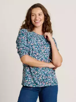 Футболка Brakeburn Brushed Leopard, синий