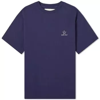 Футболка Bram's Fruit Outline Lemon, темно-синий