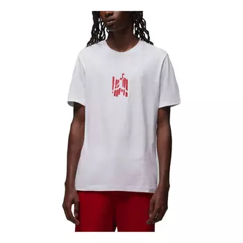 Футболка brand graphic t-shirt asia sizing 'white' Air Jordan, белый