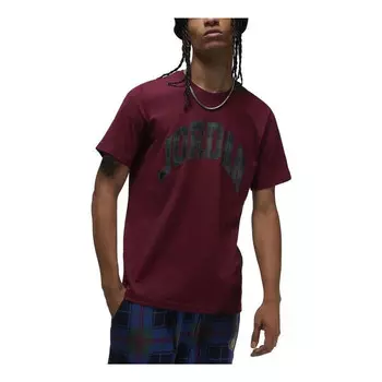 Футболка brand holiday t-shirt 'cherrywood' Air Jordan, фиолетовый