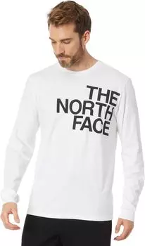 Футболка Brand Proud с длинными рукавами The North Face, цвет TNF White/TNF Black