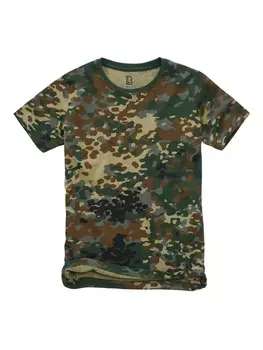 Футболка Brandit, цвет flecktarn